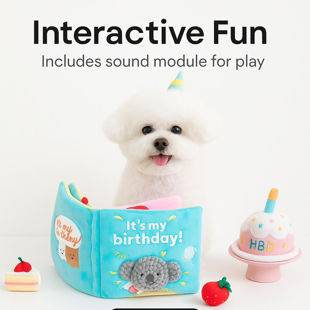 Fable Paws: Interactive Sniffing Book | Mental Enrichment & Anti-Anxiety Puzzle Toy