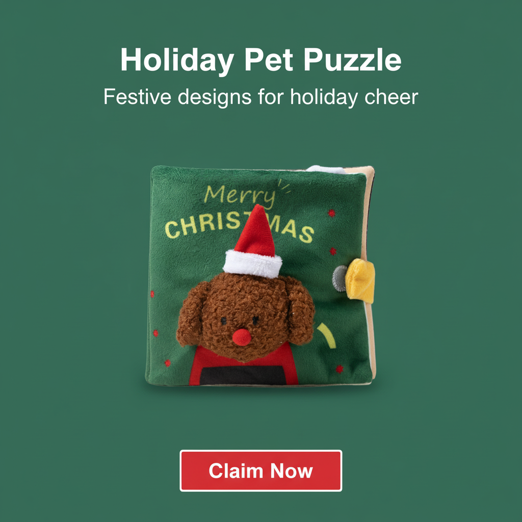 Fable Paws: Interactive Sniffing Book | Mental Enrichment & Anti-Anxiety Puzzle Toy